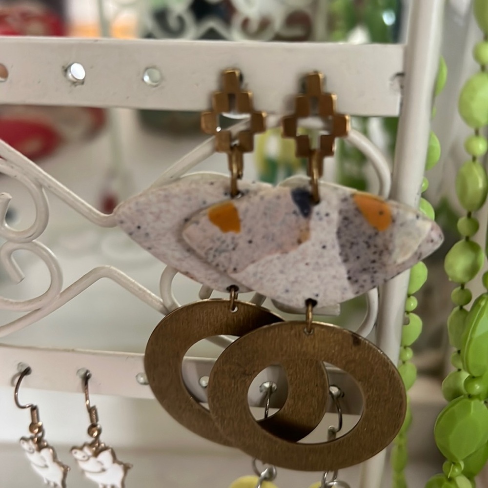 Handmade stud earrings